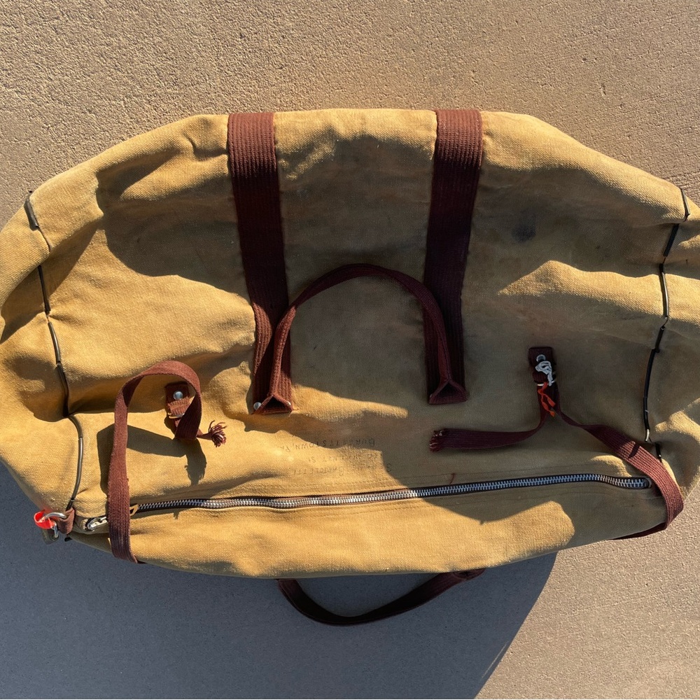 Vintage WW2 Army Duffle bag